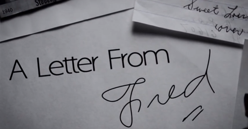 A Letter From Fred OFFICIAL DOCUMENTARY Oh Sweet Lorraine An Amazing Song Written by Fred YouTube.png