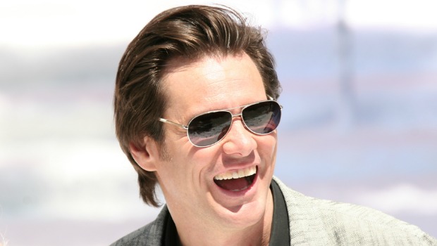 Jim Carrey wearing sunglasses