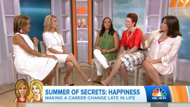 Stacy Kaiser on the Today Show with Hoda and Kathie Lee