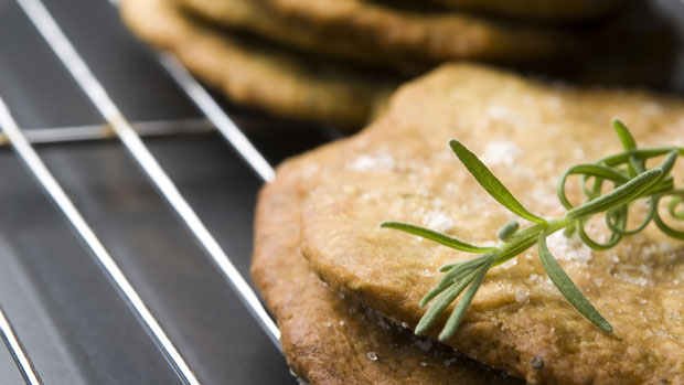 Shortbread Cookies with Rosemary