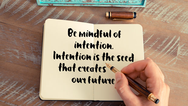 Quote about Intention