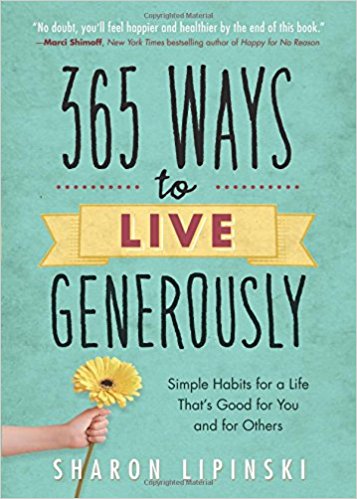 365 Ways to be generous - book