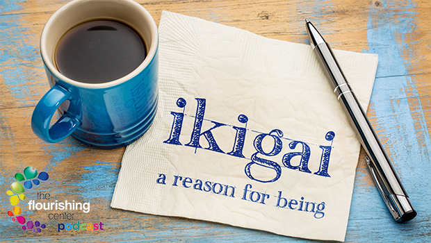 Paper with Ikigai definition on it