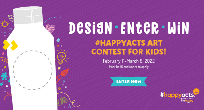 2022 Happy Acts Art Contest by Live Happy